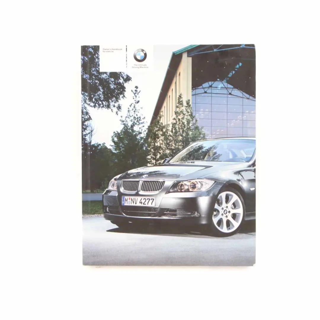 BMW E90 E91 Owner's Handbook Instructions Pouch Case Wallet Set