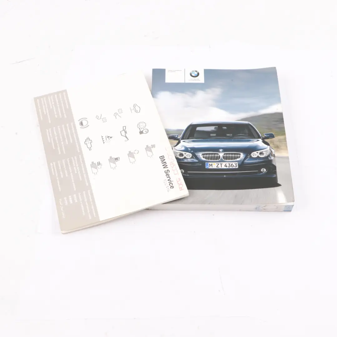 BMW 5 Series E60 E61 LCI Service Booklet Owner's Handbook Case Pouch Wallet