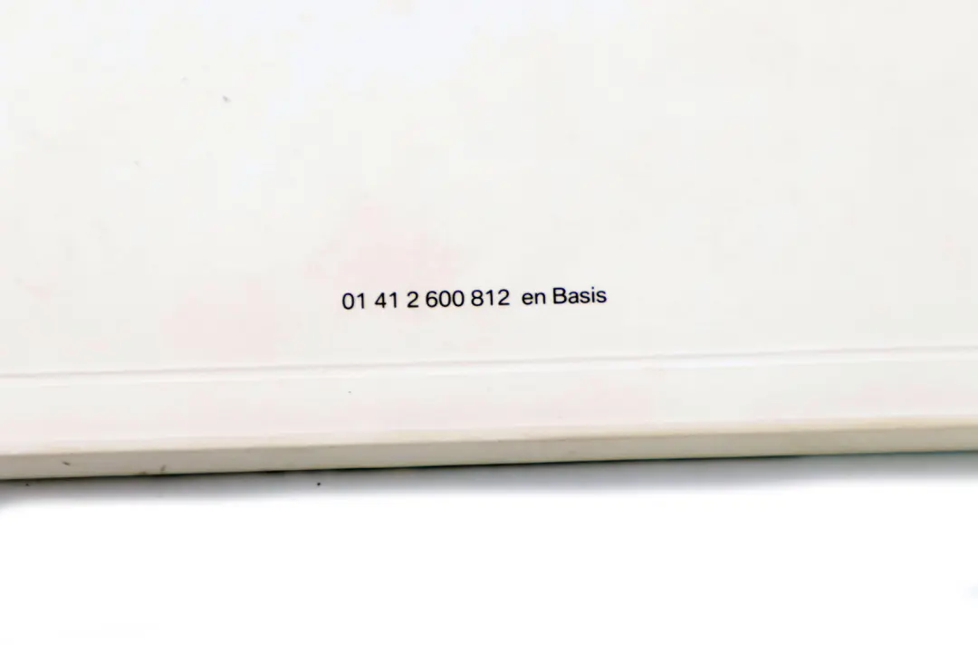 BMW 1 Series 1 E81 E87 LCI Service Booklet Owner's Handbook Player Instructions