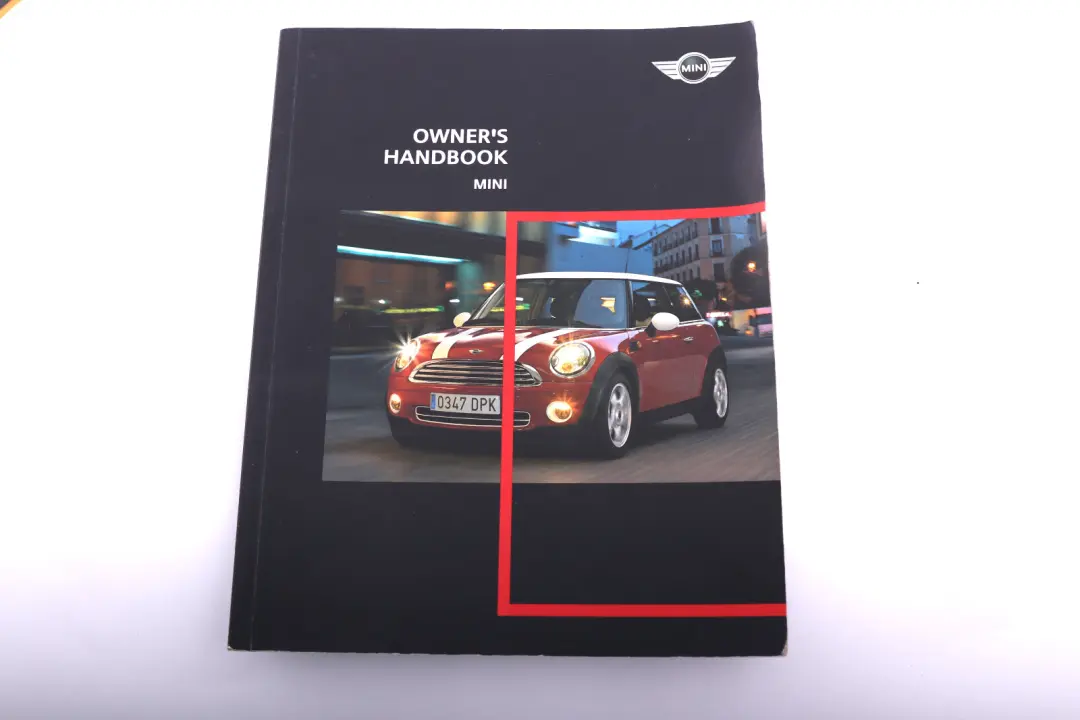 Service Booklet Owner's Handbook Pouch Case Wallet Set BMW Mini Cooper R56 1 - SKU 2601107-1 - Part number 2601107