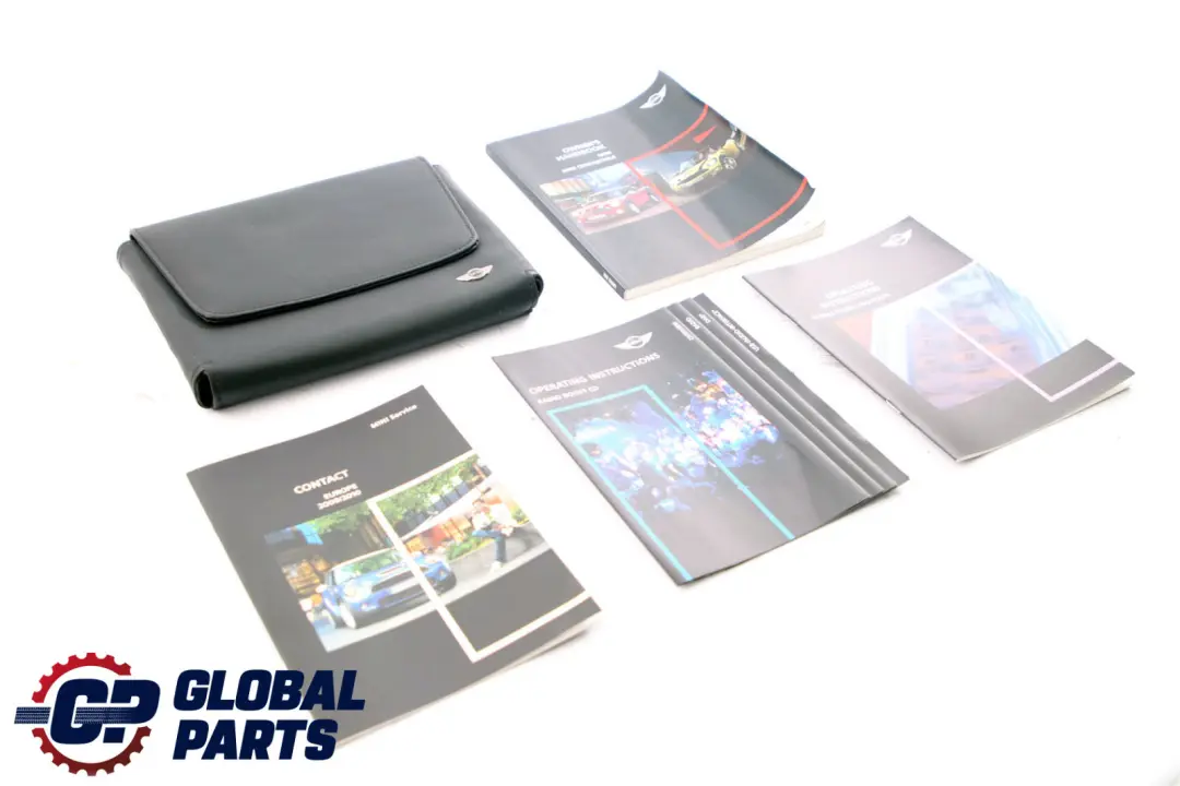 BMW Mini Cooper R57 Owner's Handbook Radio Instructions Pouch Case Set Wallet