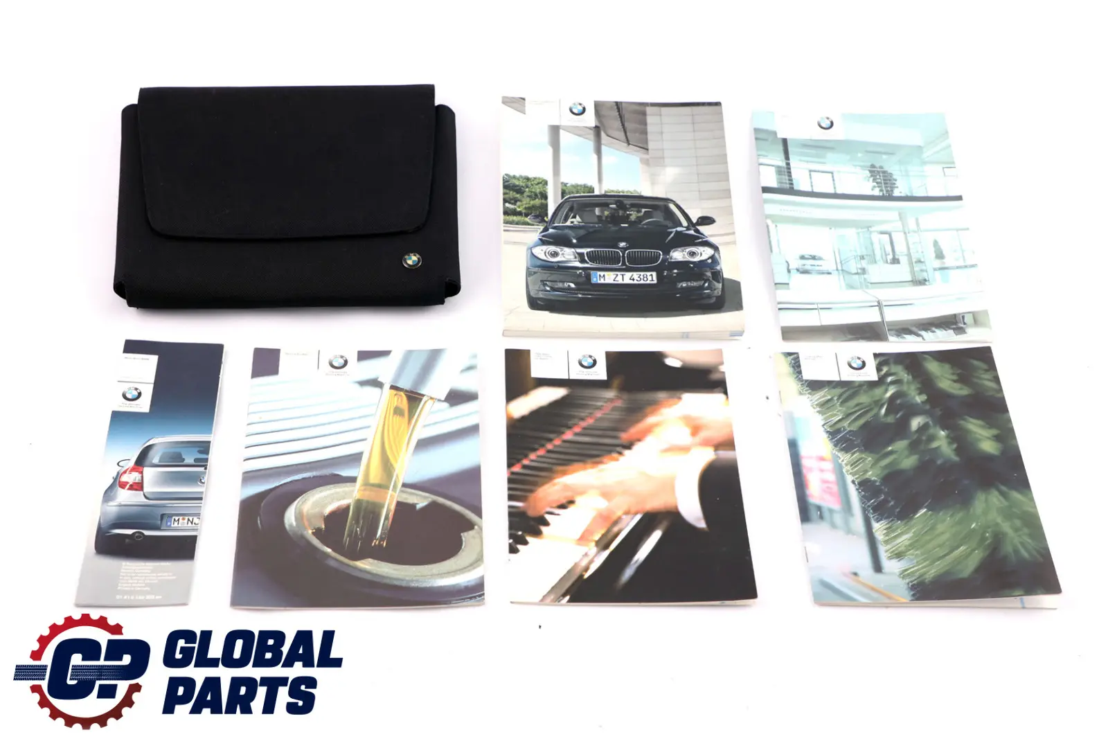 BMW 1 Series 1 E81 E87 LCI Owner's Handbook Service Booklet Case Wallet Set