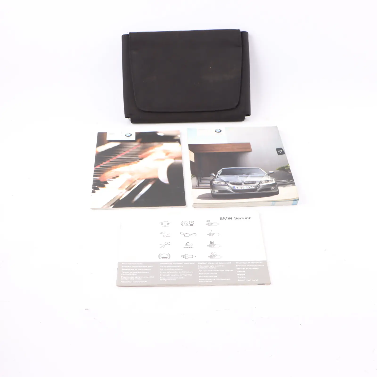 BMW E90 E91 Service Book Booklet Owner's Handbook Pouch Case Set