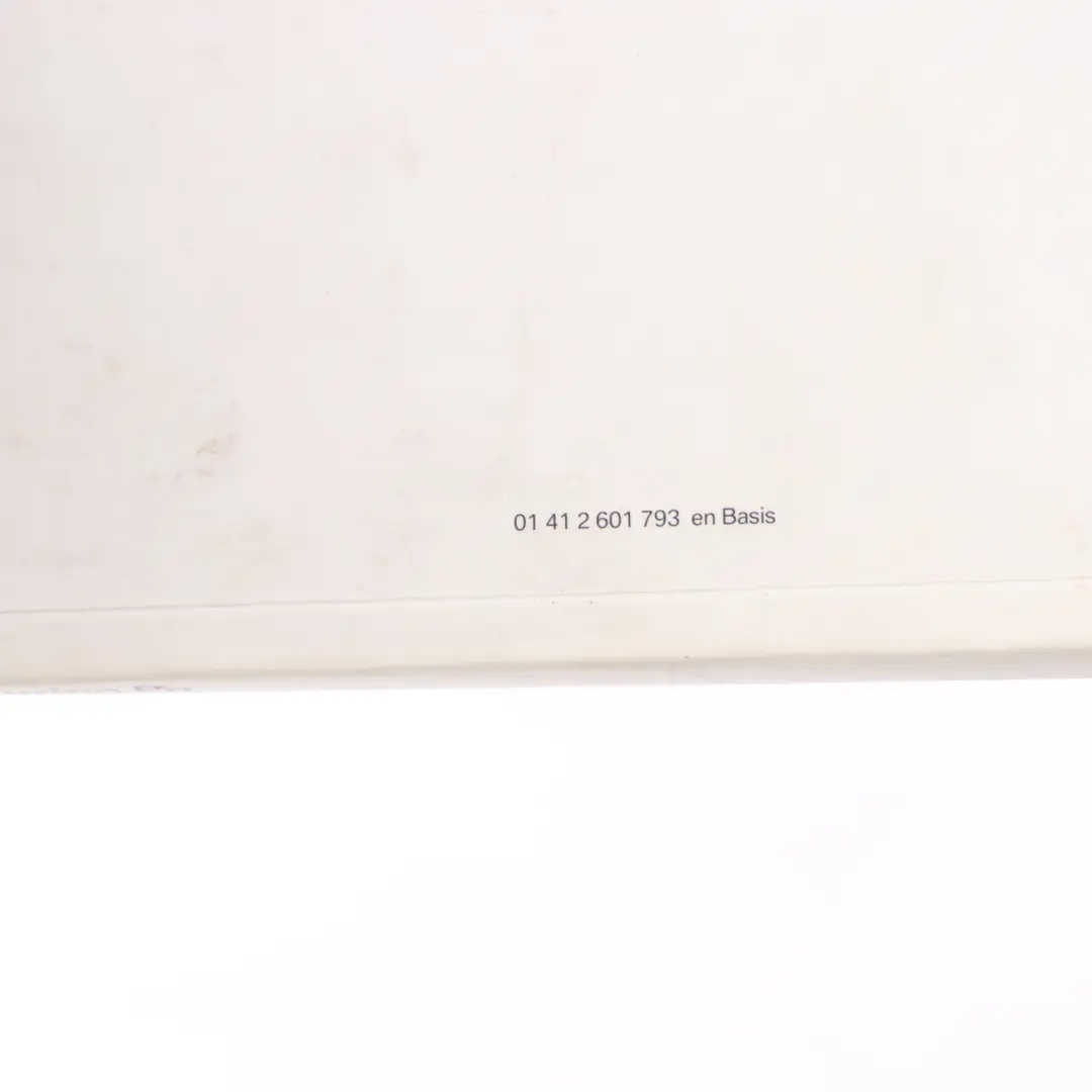 Service Book Booklet Owner's Handbook Pouch Case Set BMW E90 E91 - SKU 2601793 - Part number 2601793
