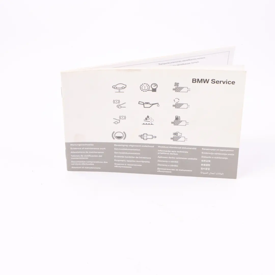 Service Book Booklet Owner's Handbook Pouch Case Set BMW E90 E91 - SKU 2601793 - Part number 2601793