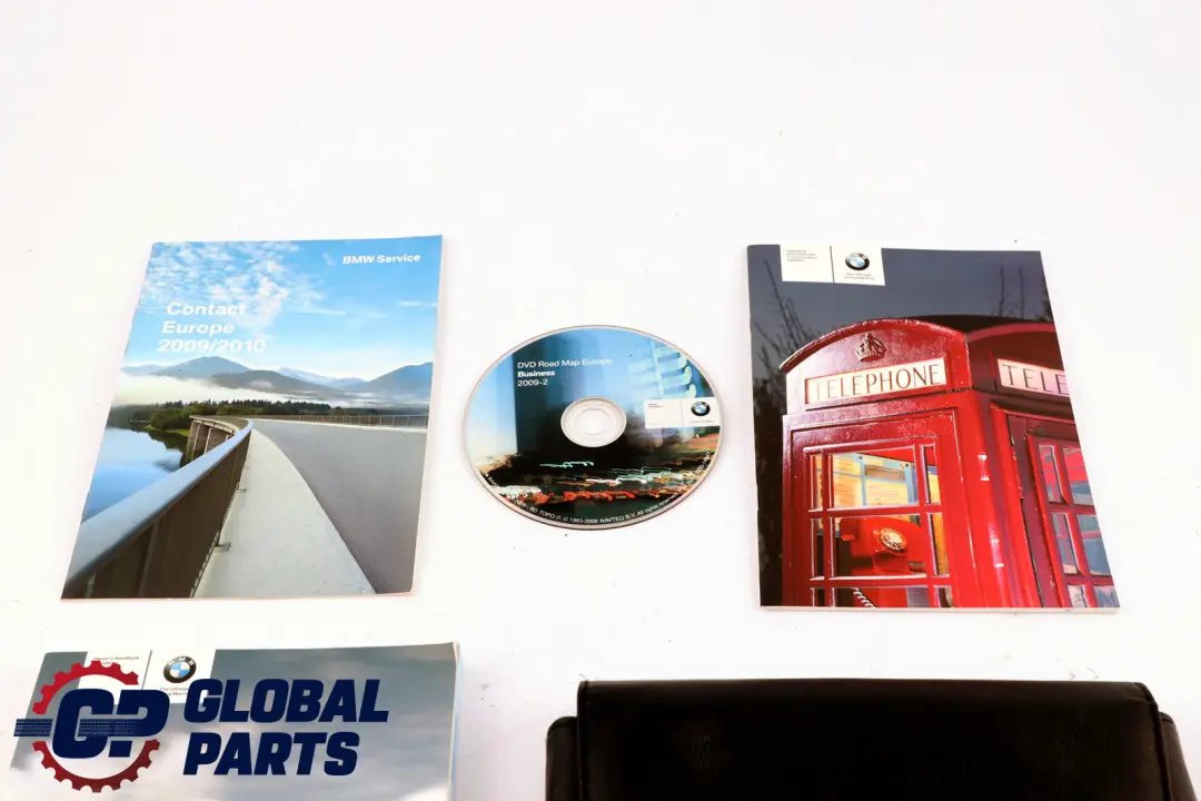 BMW 5 Series 1 E60 E61 LCI Owner's Handbook Case Pouch Wallet Book Set