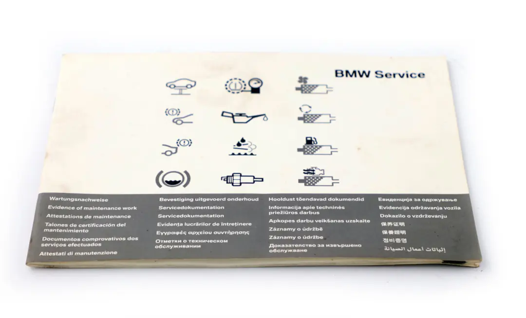 BMW 1 3 5 X3 er E60 E61 E81 E83 E87 E90 E91 LCI Serviceheft Mehrsprachig