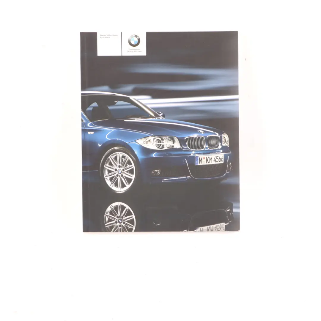 BMW E82 E88 Owner's Handbook Service Book Set Case Pouch 2602798