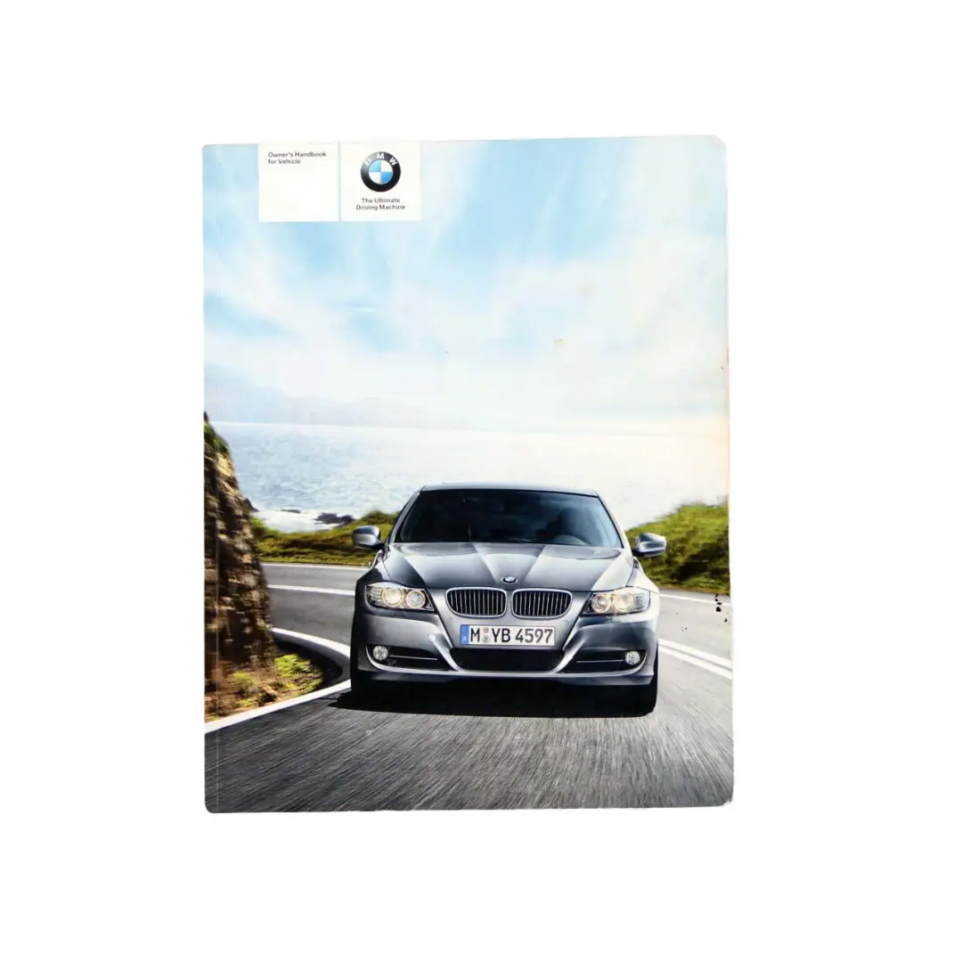 BMW 3 Series E90 E91 LCI Service Booklet Owner's Handbook Pouch Case