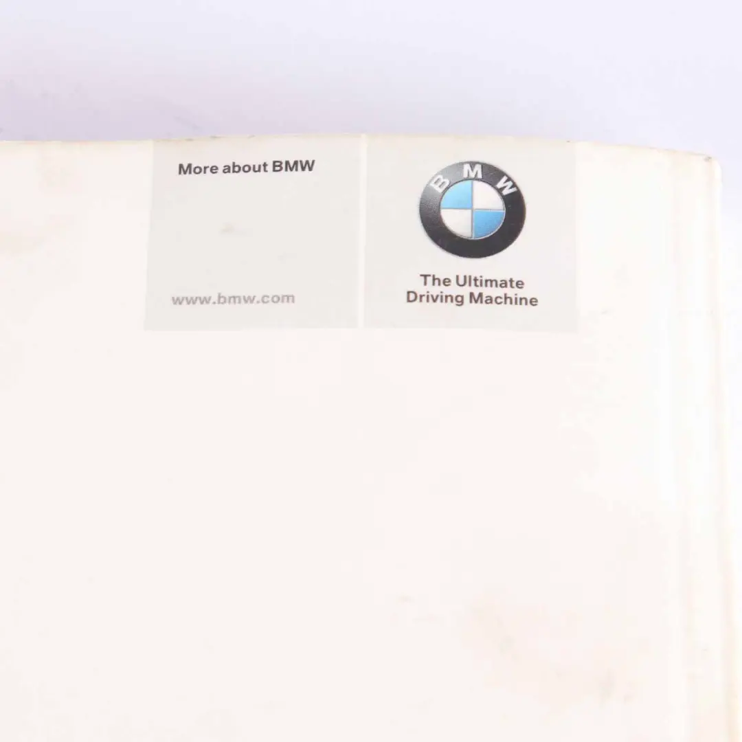 BMW X5 E70 Owner's Handbook Instruction Manual 2603975