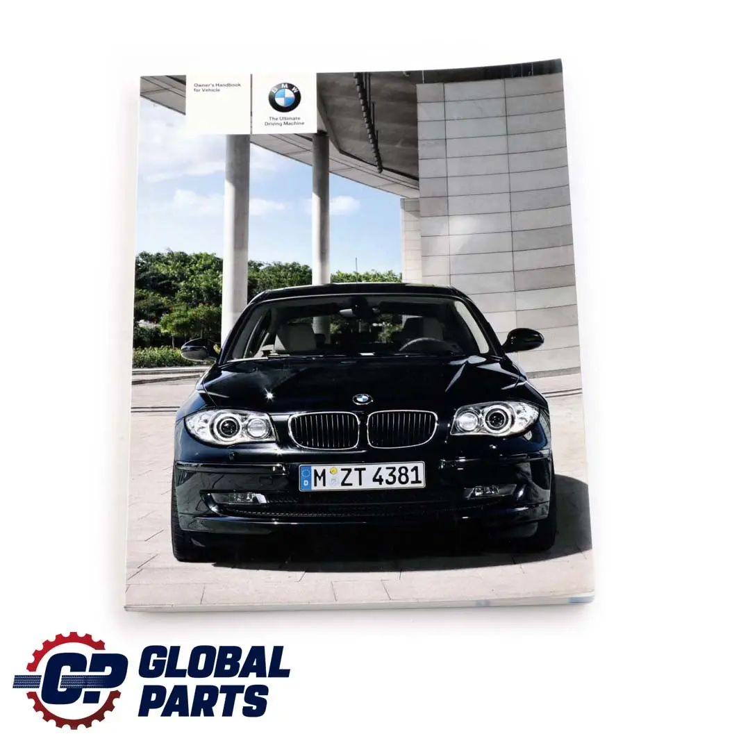 BMW 1 E81 E87 LCI Owner's Handbook Service Booklet Case Pouch Wallet 2604030