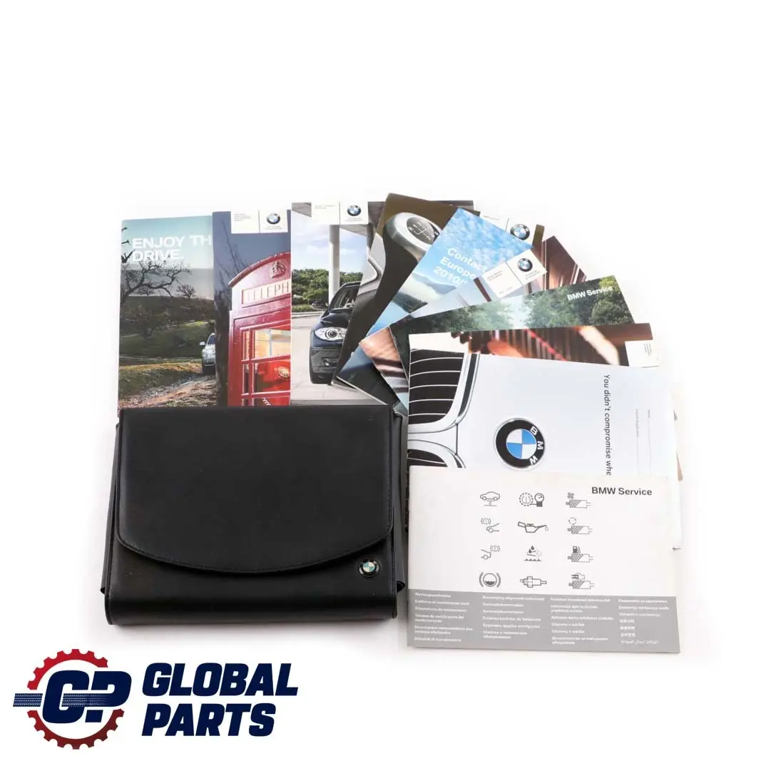 BMW 1 E81 E87 LCI Owner's Handbook Service Booklet Case Pouch Wallet 2604030