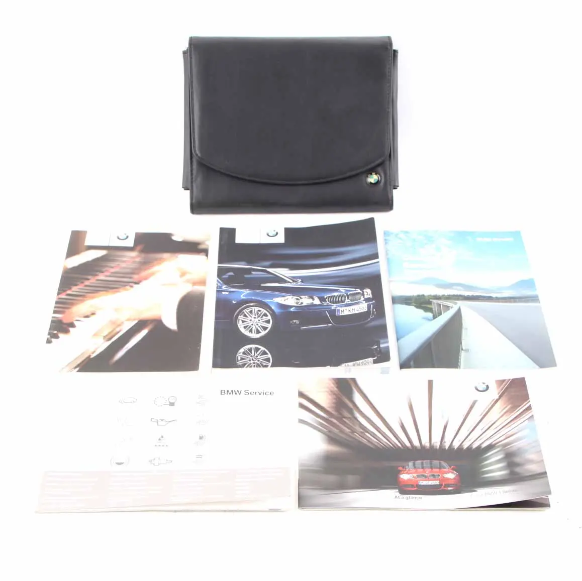 BMW E82 E88 Owner's Handbook Service Booklet Book Pouch Case Wallet 2604063