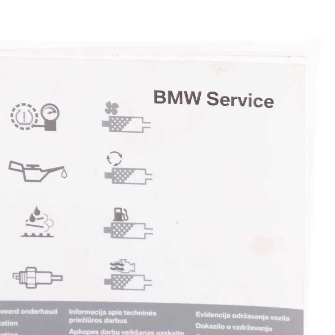 BMW E90 E91 LCI Service Booklet Owner's Handbook Pouch Case Wallet