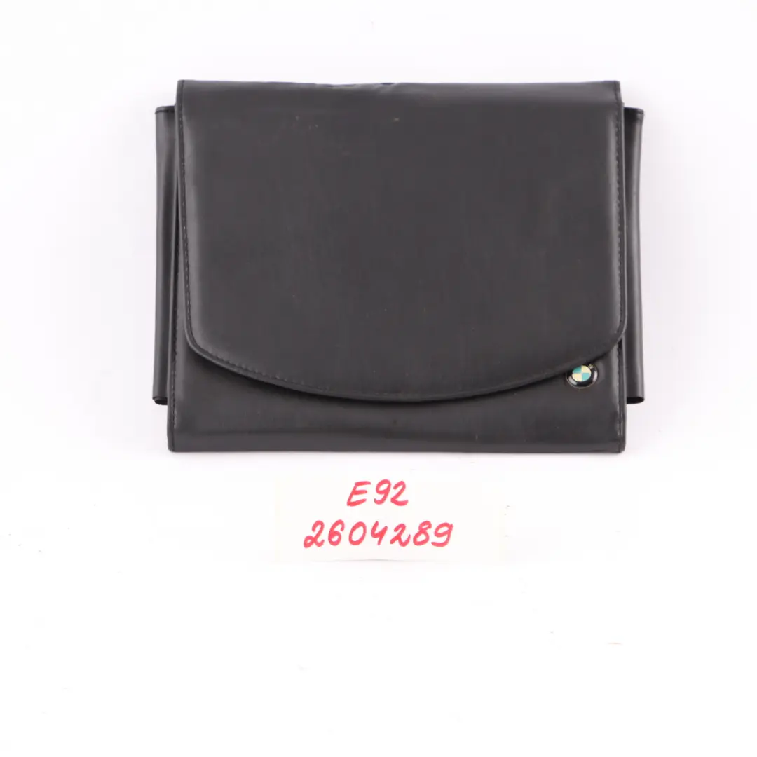 BMW E92 E93 Owner's Handbook Book Slipcase Pouch Case Wallet Set