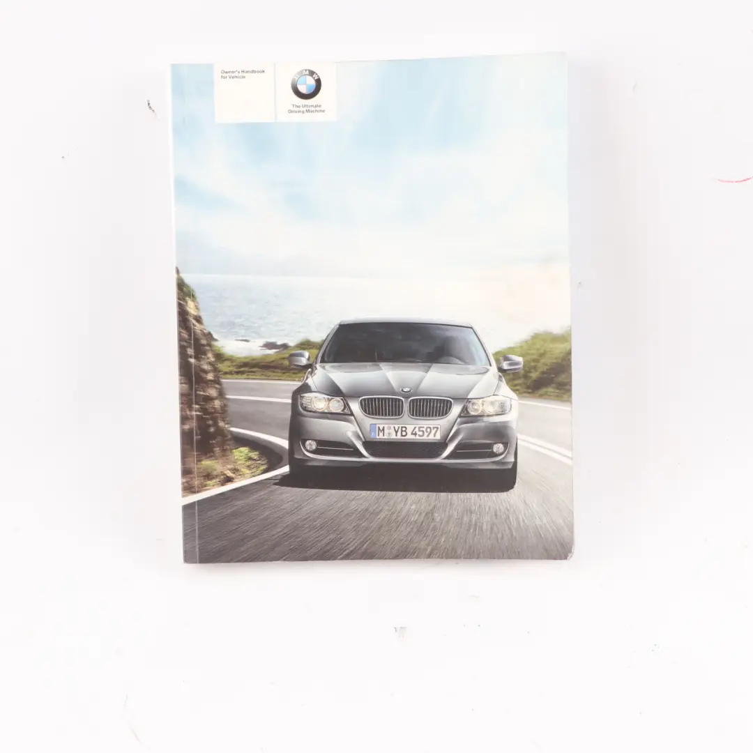 BMW E90 E91 LCI Owner's Handbook Instructions Manual Pouch Case