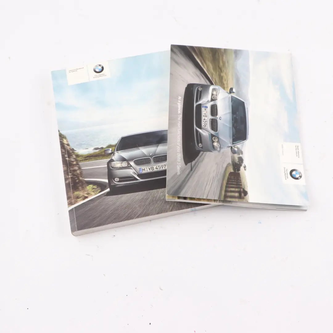 BMW E90 E91 LCI Owner's Handbook Instructions Manual Pouch Case