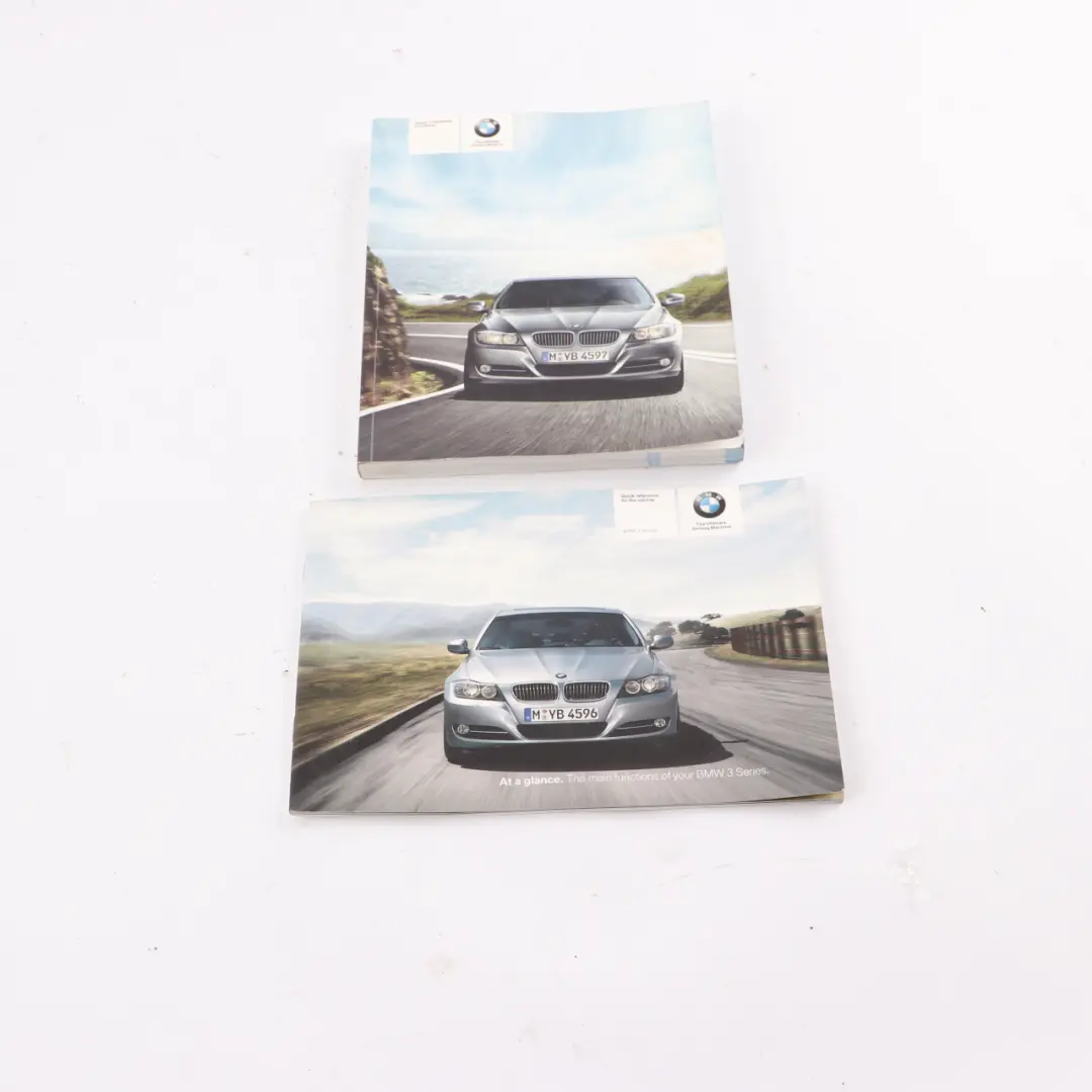 BMW E90 E91 LCI Owner's Handbook Instructions Manual Pouch Case