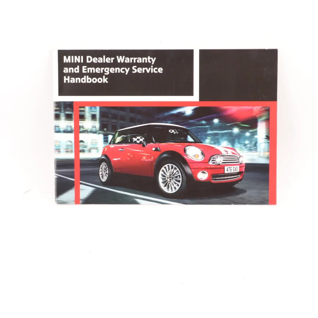 Mini R56 R57 LCI Service Booklet Owner's Handbook Pouch Case Wallet Set