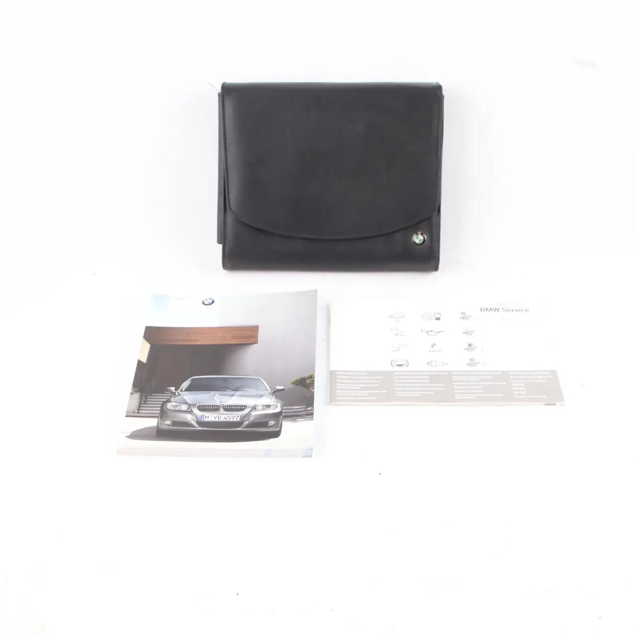 BMW E90 E91 LCI Service Book Booklet Owner's Handbook Pouch Case