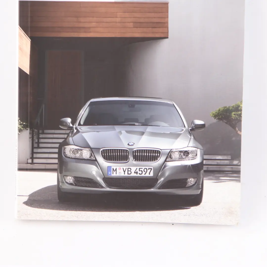 BMW E90 E91 LCI Service Book Booklet Owner's Handbook Pouch Case
