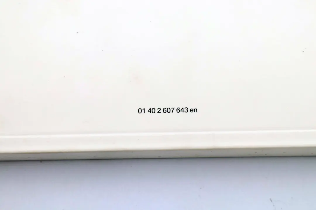 BMW 1 Series F20 Owner's Handbook Instructions iDrive Pouch Case Wallet