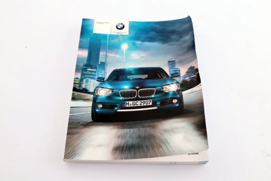 BMW 1 Series F20 Owner's Handbook Instructions iDrive Pouch Case Wallet