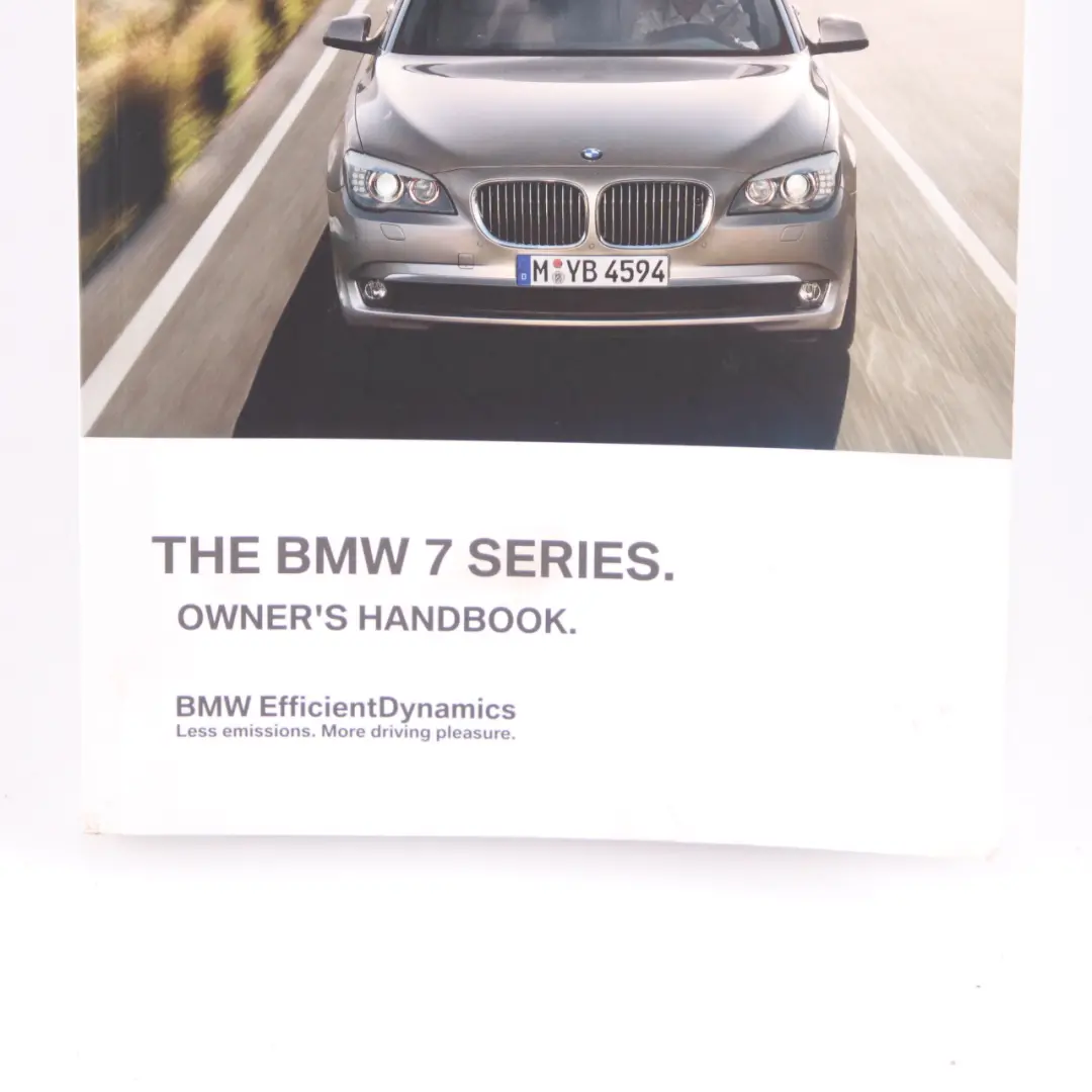 BMW F01 F02 Service Booklet Owner's Handbook Set Pouch Case Wallet