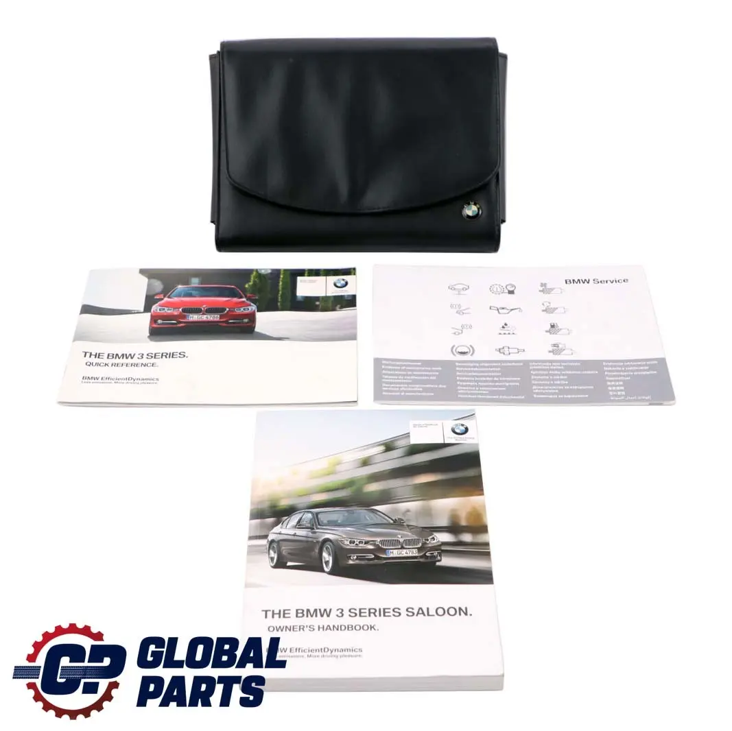 Owner's Handbook Book Wallet Case Pouch Set BMW 3 Series F30 - SKU 2608614 - Part number 2608614