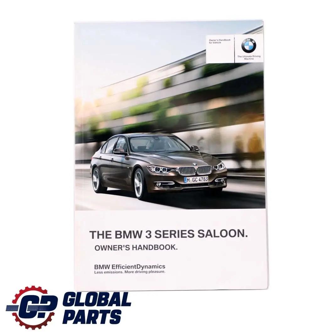 Owner's Handbook Book Wallet Case Pouch Set BMW 3 Series F30 - SKU 2608614 - Part number 2608614