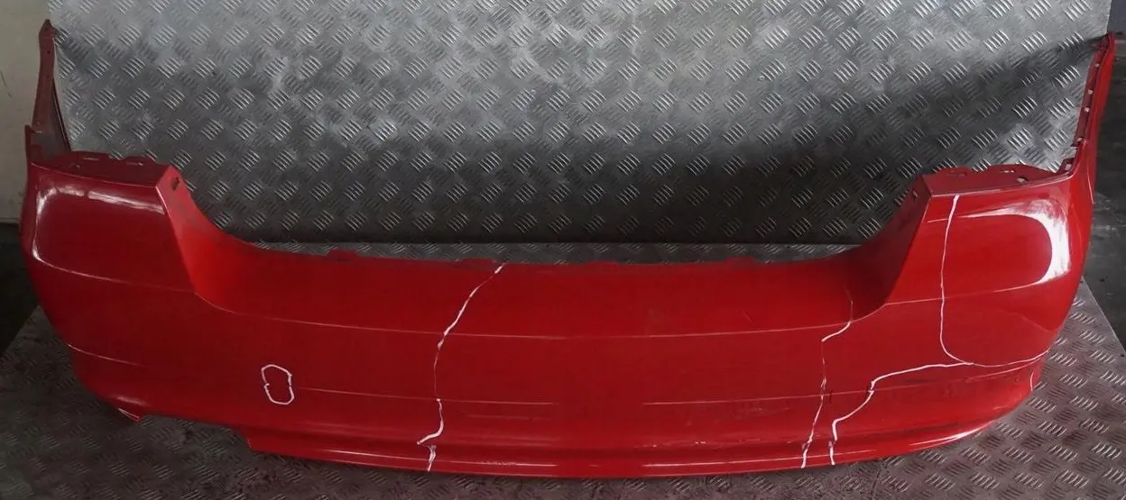 BMW 3 Series E90 LCi Lift Rear Bumper Trim Panel Karmesinrot Crimson Red A61