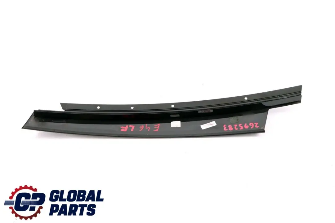 BMW 3 Series E46 Saloon Window Frame Cover Front Left Door N/S High Gloss