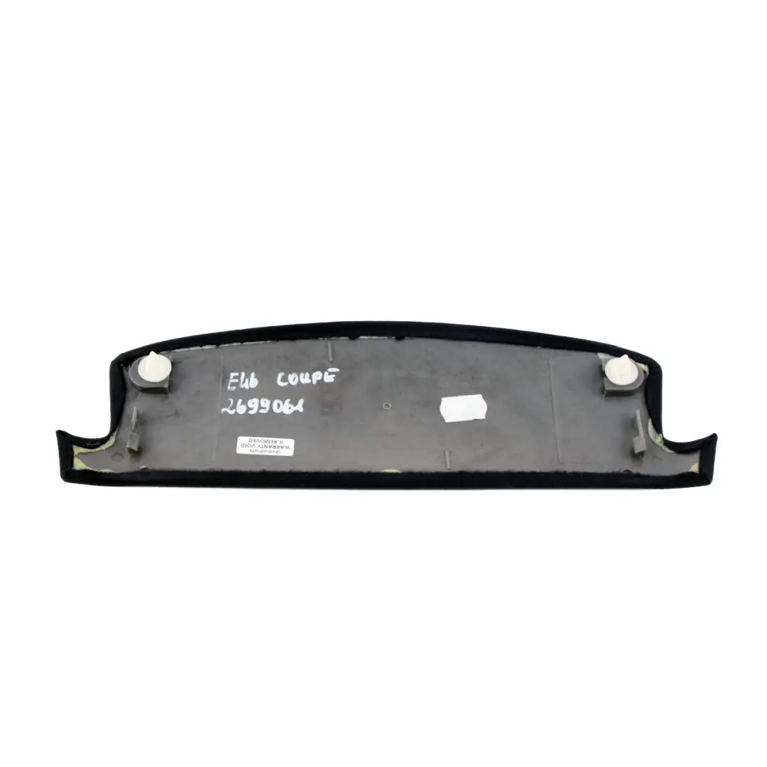 BMW E46 Coupe Headlining Cover Rear Brake Light Covering Black 2699061