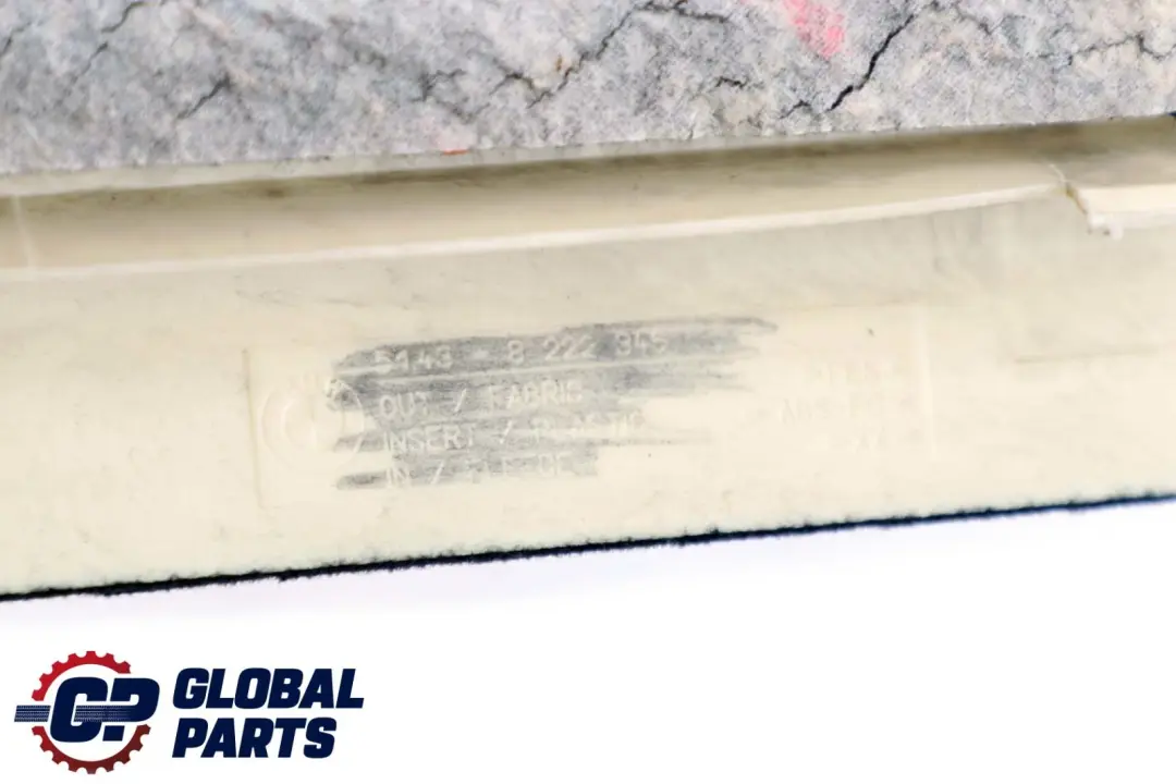 BMW 3 Series E46 ITS Trim Panel C-Column Rear Left N/S Anthrazit 8222345