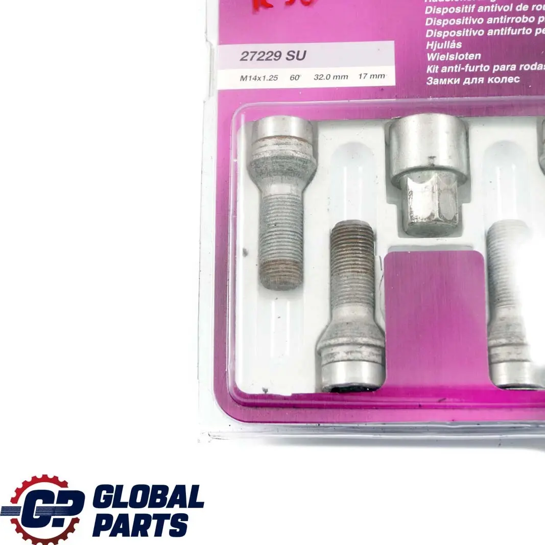 Mini F56 Set Locking Wheel Bolt Locks Security Nut McGard M14x1.25 27229 SU