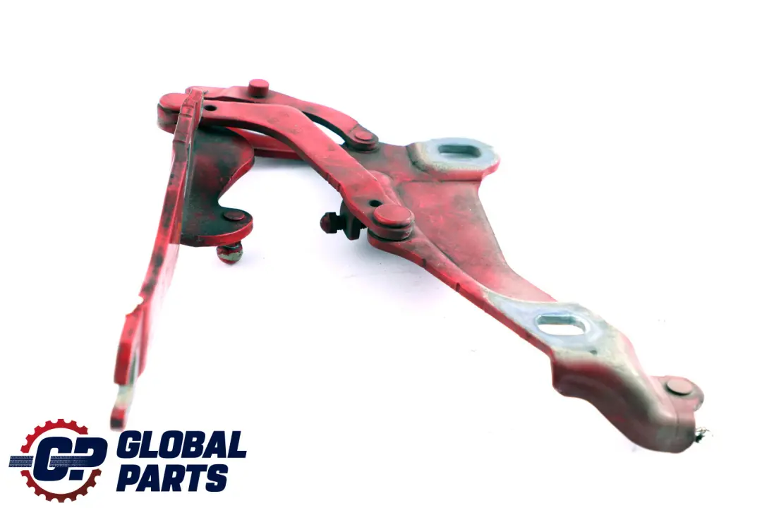 Mini Cooper R55 R56 Motor derecho Capo Bisagra del capo Chili Red 2751204