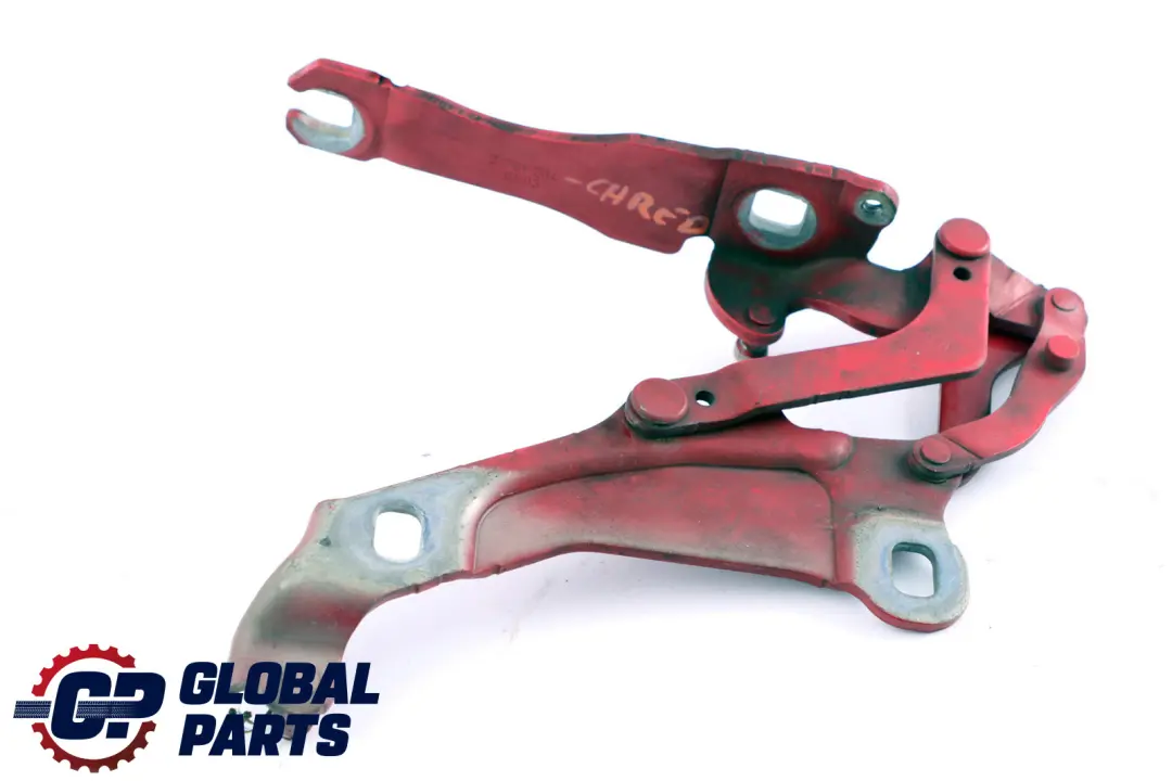 Mini Cooper R55 R56 Motor derecho Capo Bisagra del capo Chili Red 2751204