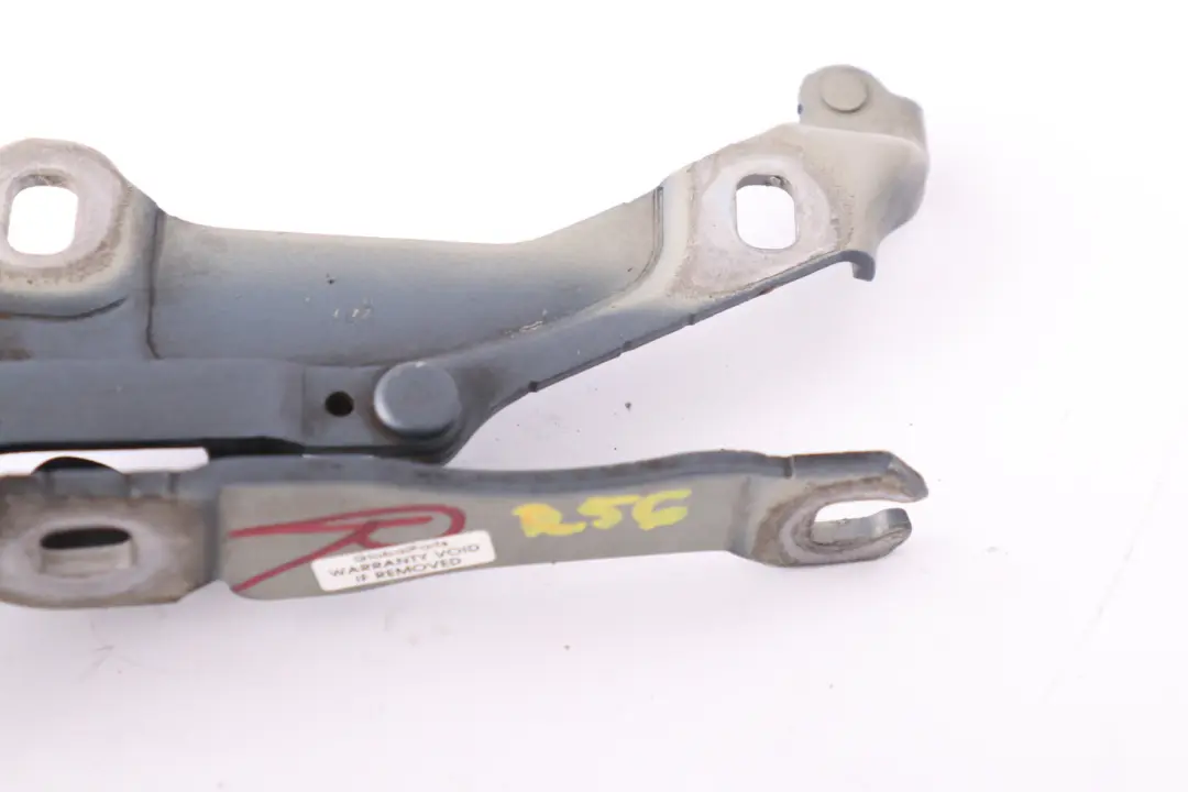 BMW Mini Cooper R55 R56 Right Engine Hood Bonnet Hinge Horizon Blue O/S 2751204