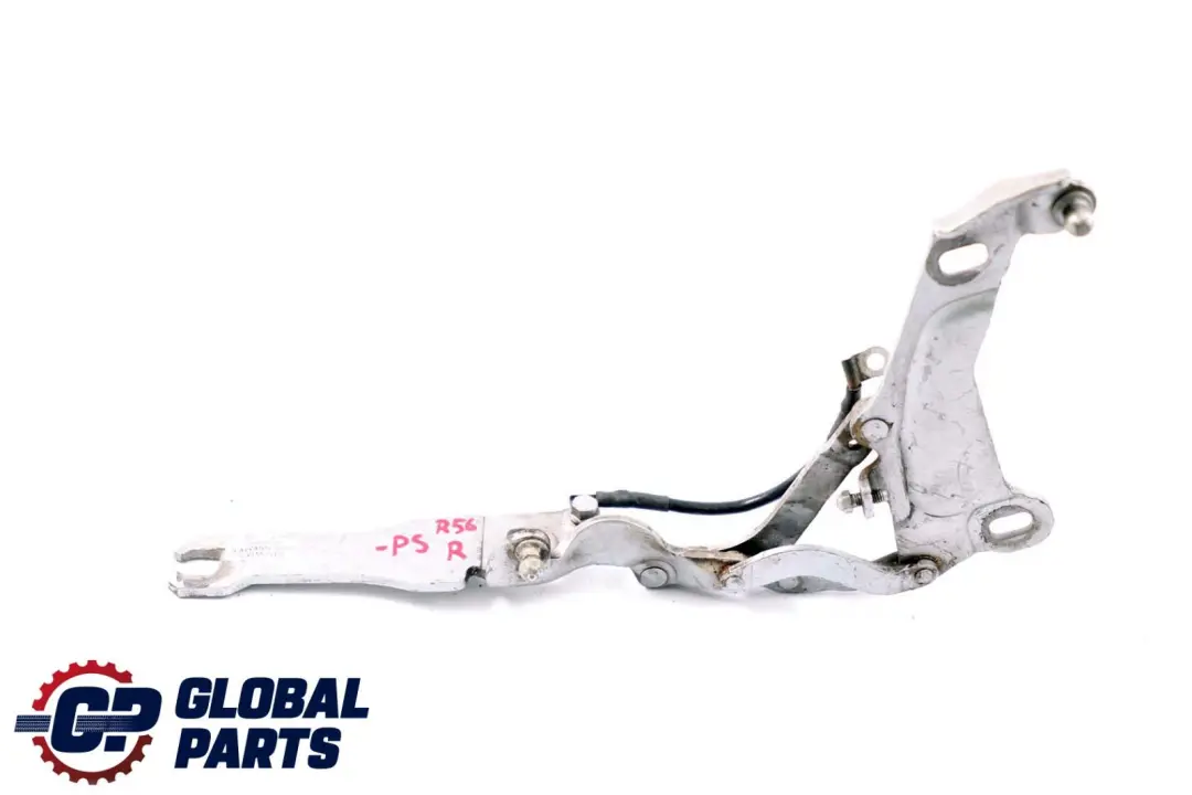 Mini Cooper R55 R56 Motor derecho Capo Bisagra del capo Plata pura 2751204