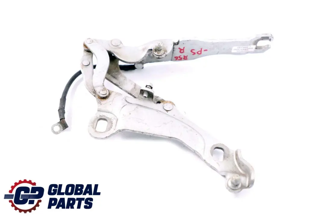 Mini Cooper R55 R56 Motor derecho Capo Bisagra del capo Plata pura 2751204