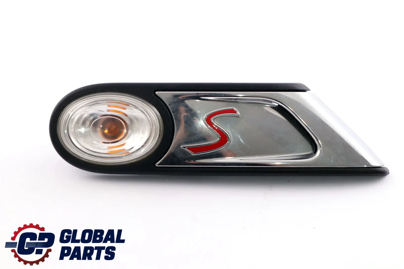 BMW Mini Cooper S R55 R56 R57 Right Direction Turn Side Indicator Chrome O/S