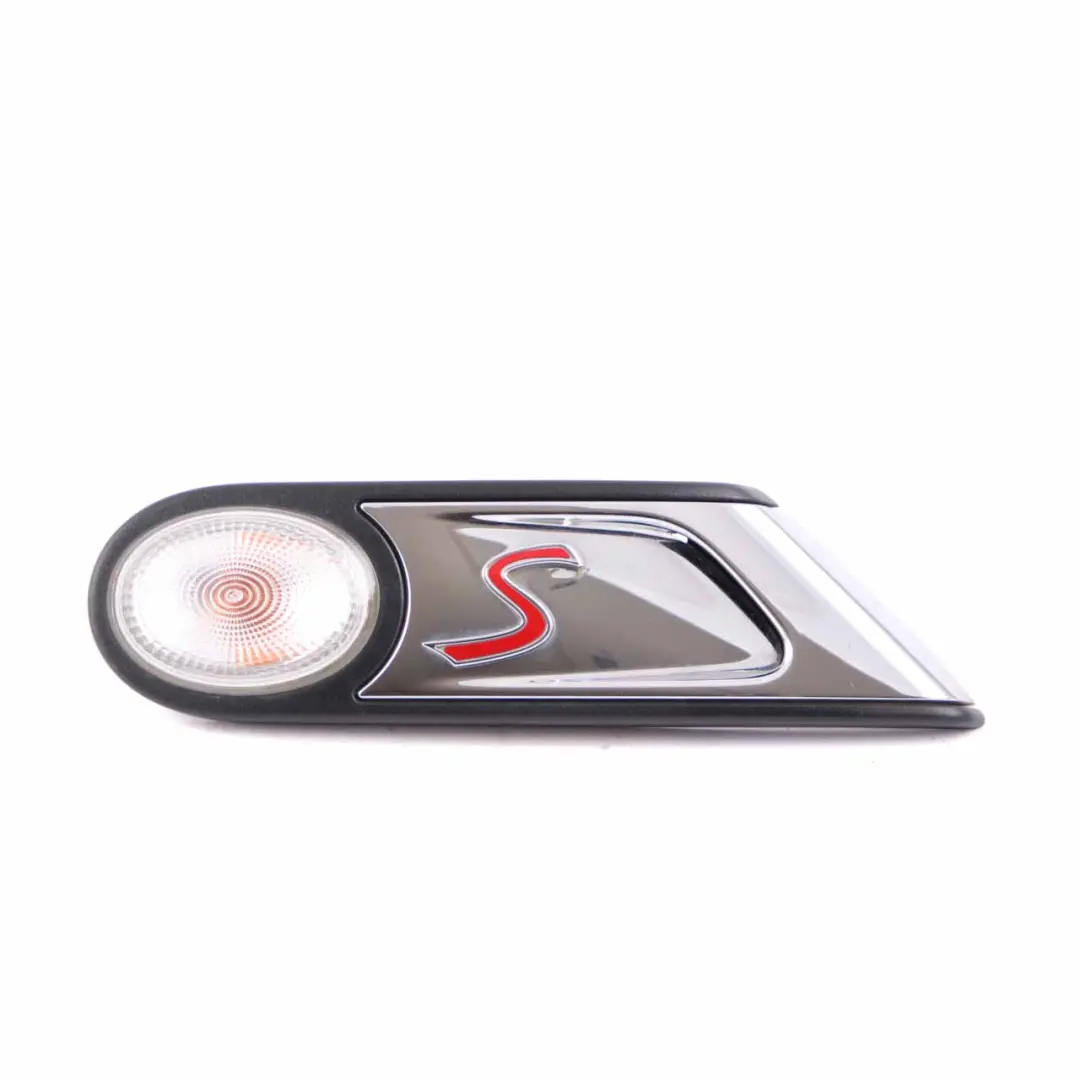 Mini Cooper S R55 R56 3 Right Direction Turn Side Indicator Chrome O/S 2751970