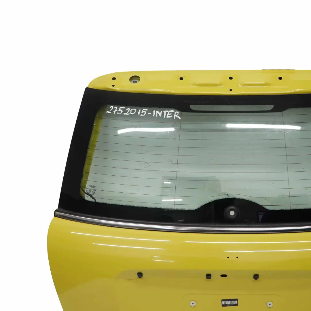 Mini R56 Boot Trunk Lid Tailgate Lid Covering Panel Interchange Yellow - A95