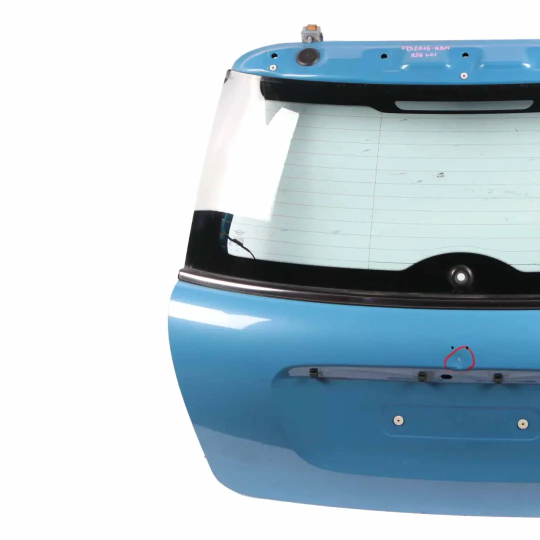 Mini R56 Boot Trunk Lid Tailgate Lid Covering Kite Blue Metallic - B48