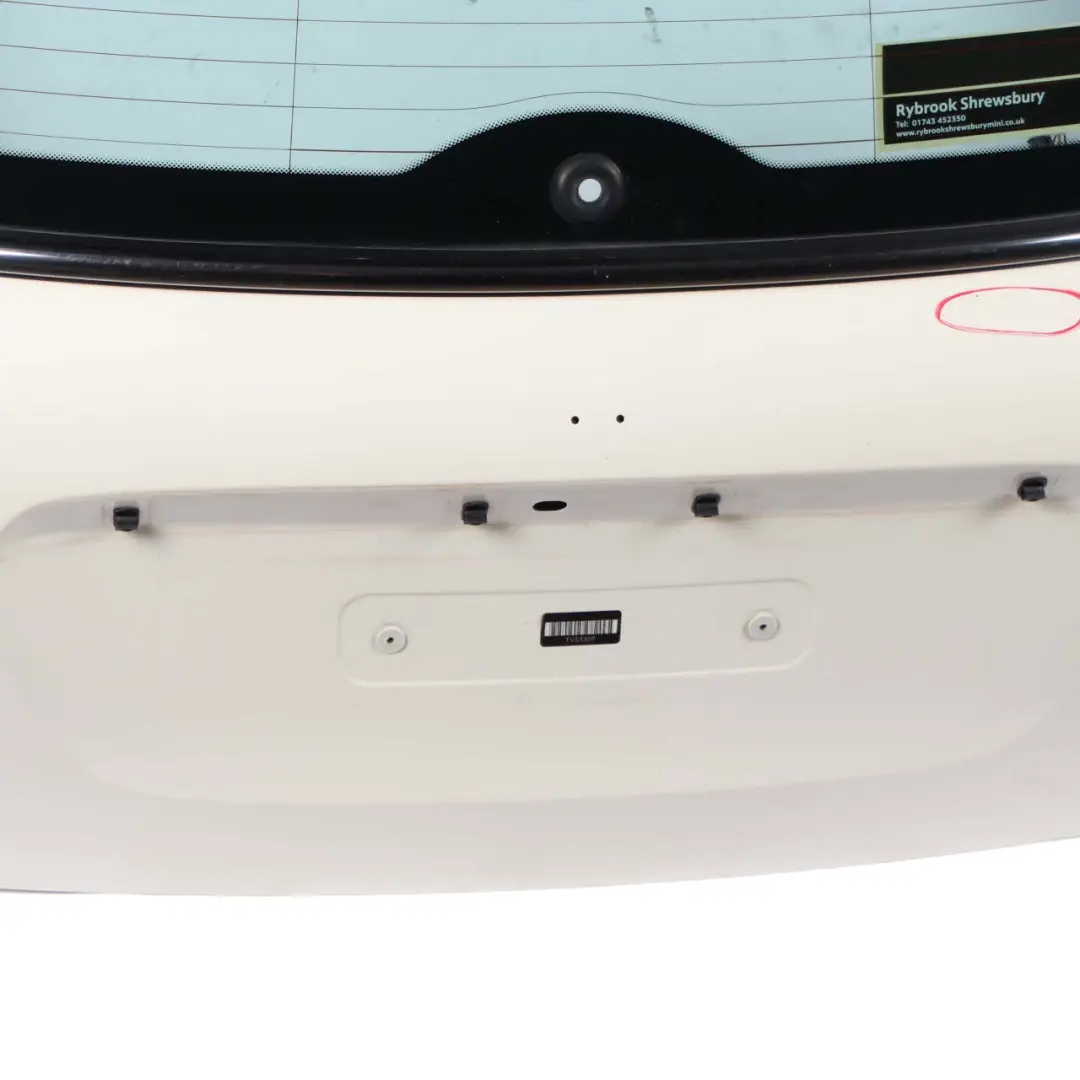 Mini R56 Boot Trunk Lid Tailgate Panel Lid Pepper White - 850