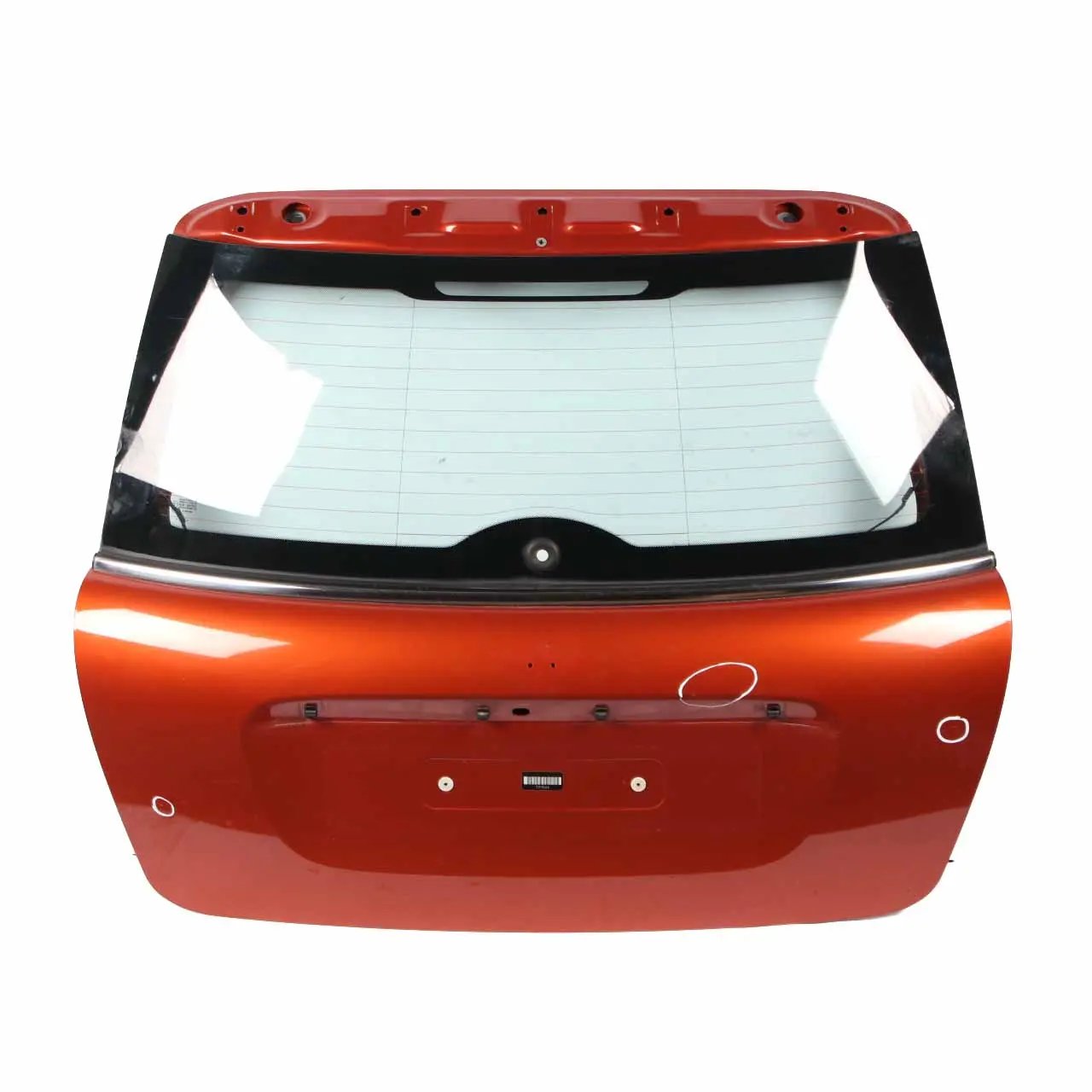 Mini R56 Boot Trunk Lid Tailgate Panel Lid Spice Orange Metallic - B23