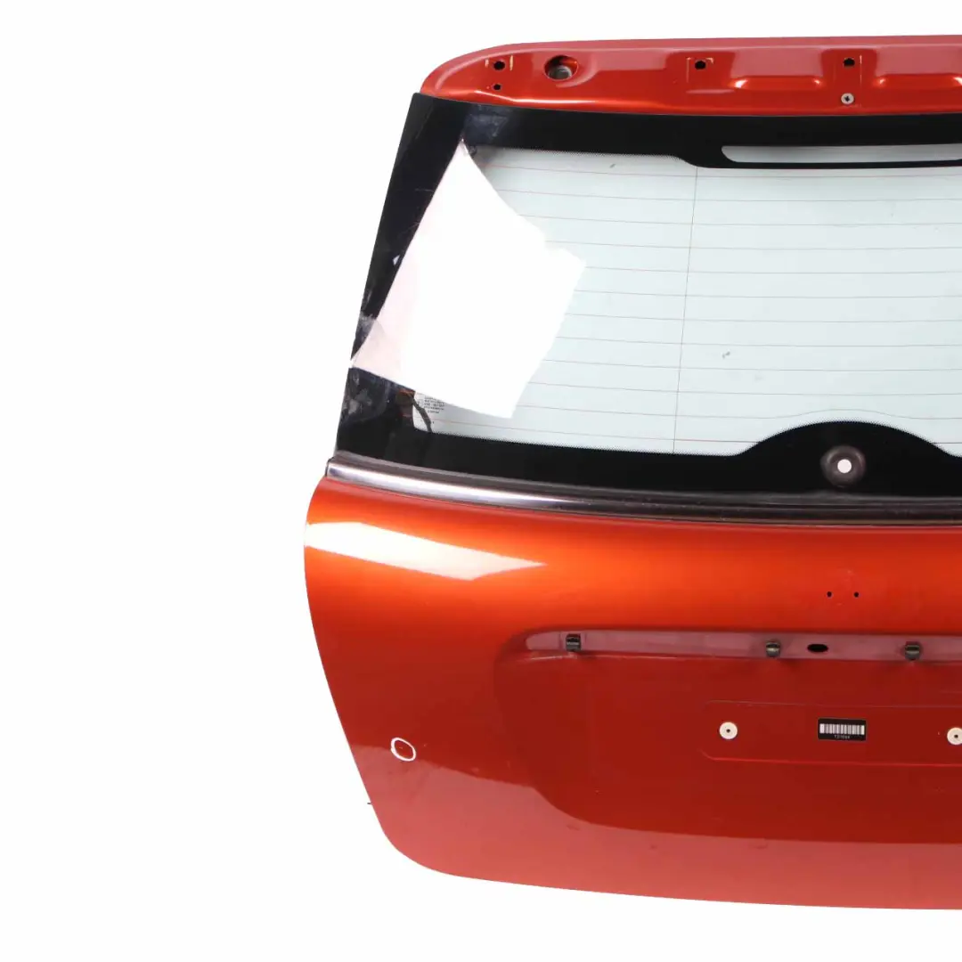 Mini R56 Boot Trunk Lid Tailgate Panel Lid Spice Orange Metallic - B23