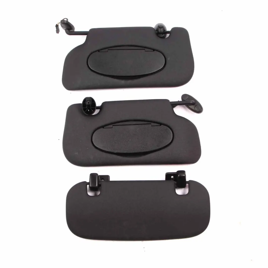 Mini R56 Lining Trims Black Pillars Covers Handles Panels Front Rear Set