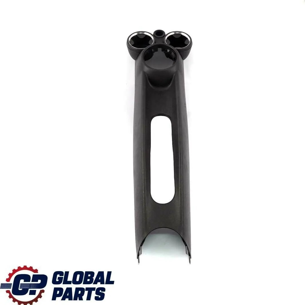 BMW Mini Cooper One R55 R56 R57 Centre Console Trim Cup Holder Carbon Black