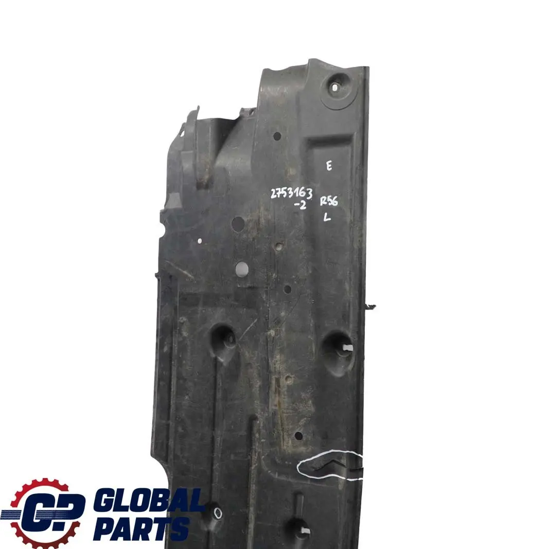 Mini R56 Debajo de Carroceria Panel Proteccion Cubierta Skid Plate Izquierda S